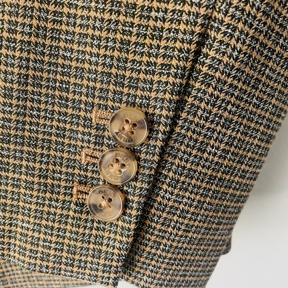 DKNY Women's Tan Blazer - Picture 5 of 9